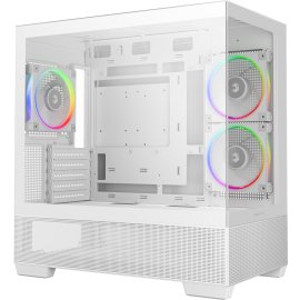 Компьютерный корпус 1STPLAYER MIKU Mi2-A черный mATX 3x120мм LED fans Mi2-A-BK-2F1R-1F1