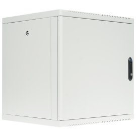 Шкаф телеком. настенный разборный 6U (600х520) дверь стекло (ШРН-Э-6.500) (1 коробка)