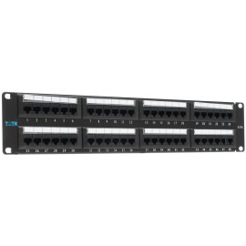 Патч-панель Lanmaster TWT-PP48UTP 19" 2U 48xRJ45 кат.5e UTP
