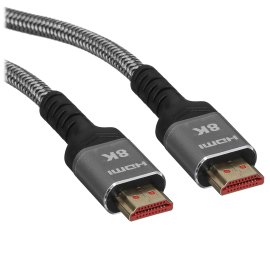 Кабель HDMI 19M/M,ver. 2.1 8KX60Hz (Econom) оплетка 2m iOpen ACG859A-2.0