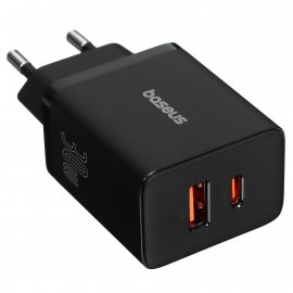 Сетевое зарядное устройство Baseus GaN5 20W EU White (CCGN050102)