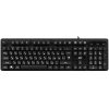 Клавиатура проводная Defender Arx GK-196L RU, USB, черный