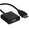 Переходник HDMI-VGA Cablexpert A-HDMI-VGA-04, 19M/15F, провод 15см