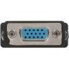 Переходник DVI-VGA Cablexpert A-DVI-VGA-BK, 29M/15F, черный, пакет