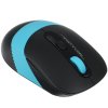 Мышь беспроводная A4Tech Fstyler FG10 черный/синий, 2000 dpi, радиоканал, USB, кнопки - 4