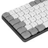 Клавиатура беспроводная механическая Satechi SM1 Slim Mechanical Backlit Bluetooth Keyboard, белый/серый ST-KSM1LT-RU