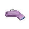 Флешка USB SanDisk SDDDC3 128Gb SDDDC3-128G-G46L, USB3.1 Type-C, фиолетовая
