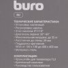 Кронштейн для мониторов ЖК Buro M042 черный 17"-27" макс.8кг настольный поворот и наклон