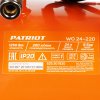 Компрессор Patriot поршневой безмасляный WO 24-220, 200 л/мин, 8 бар, 1250 Вт, 24 л, быстросъемный 1/4"