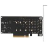 Переходник ORIENT C303E2 PCI-Ex8->2 x M.2 M-key NVMe SSD, тип 2230/2242/2260/2280/22110, 2 планки крепления в комплекте (31325)