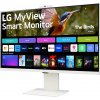 Монитор 31.5" LG 32SR85U-W IPS 3840x2160, 60 Гц, 5 мс, 16:9, 400 кд/м2, 2xHDMI, 1хUSB-C, 3хUSB, белый