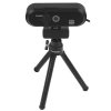 Веб-камера ExeGate EX287383RUS Stream HD 4000 4K UHD T-Tripod (матрица 1/3" 8 Мп, 3840x3104, 30fps, 6-линзовый объектив (стекло), автофокус, шторка, USB, микрофон с шумоподавлением, поворотное крепление, телескопический штатив Tripod Tele Ball, кабель 1,5