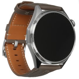 Умные часы Huawei Watch 5 Soc-L19F, 42мм, 1.38", зеленый/серебристый