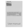 Клавиатура Philips SPK6264 проводная, USB Type-A, чёрный