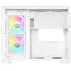 Корпус Ocypus Gamma C54 WH ARGB, Mini-Tower, белый, 3 x 120 мм