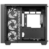 Корпус DeepCool CG530U 4F Black, Midi-Tower, чёрный, 4 x 120 мм