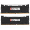 Оперативная память Kingston Fury Renegade, DDR4, 16Gb (2x8Gb), 3600MHz, CL16, DIMM, с радиаторами, RGb, серый/черный