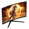 Монитор 32" AOC CQ32G4VE, VA 2560x1440, 180 Гц, 1 мс, 16:9, 300 кд/м², 2xHDMI, 1xDP, 1x3.5 мм, изогнутый R1500, черный