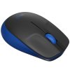 Мышь беспроводная Logitech M190 черный/синий, 1000 dpi, радиоканал, USB, кнопки - 3