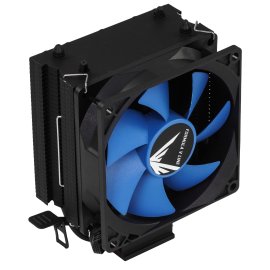 Кулер для процессора JONSBO CR-1400 EVO ARGb (180W, 4-pin PWM, 130мм, Al/Cu, 4x6мм, ARGb, 1x92мм, 38.2CFM, 33.8dBA, 2200RPM, S: 1700/1200/115X, AM4/AM5 черный)