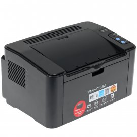 Принтер лазерный Pantum P2500NW, A4, ч/б, печ. до 22 стр/мин., 1200 x 1200 dpi, USB, RJ-45, Wi-Fi, Air Print