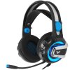 Гарнитура игровая Crown CMGH-3001 черный/синий