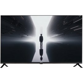 Телевизор Digma Pro 50", QLED 50D, черный/черный, Direct LED 4K Ultra HD, 144Hz, Google TV, 3GB/32GB