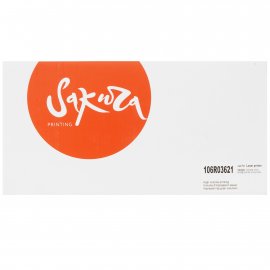 Картридж лазерный Sakura 106R03621 для Xerox WorkCentre 3335/3345, черный, 8500 к.