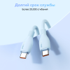 Baseus Pudding Series Fast Charging Cable Type-C to Type-C 100W 2m Galaxy Blue