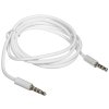 Аудиокабель Rexant 3,5 мм штекер-штекер 1 м белый
