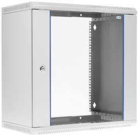 Шкаф телеком. настенный разборный 15U (600х520) дверь стекло (ШРН-Э-15.500) (1 коробка)