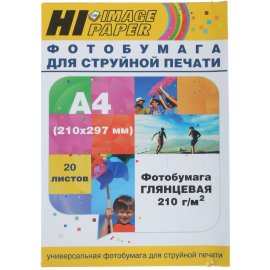 Фотобумага матовая двусторонняя (Hi-image paper) 10x15, 200 г/м, 50 л.