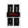 Оперативная память Kingston Fury Beast, DDR4, 32Gb (2x16Gb), 3200MHz, CL16, DIMM, с радиатором, черный