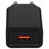 Сетевое зарядное устройство GoPower GP1U 1USB 2.4A 12W черный (1/120/480)