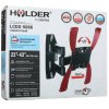 Кронштейн для телевизора Holder LCDS-5066 черный 22"-42" макс.30кг настенный поворот и наклон