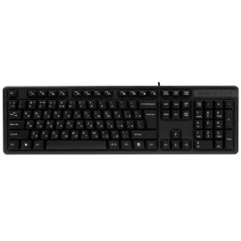 Клавиатура проводная Oklick 120M, USB, черный
