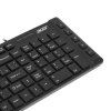 Клавиатура проводная Acer OKW010 ZL.KBDEE.002, USB, черный