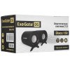 Акустическая система 2.0 ExeGate EX287054RUS Disco 120 (питание USB, 2х3Вт (6Вт RMS), 100-20000Гц, черный)