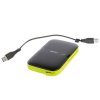 Внешний HDD 2.5" Silicon Power Armor A60, 1TB, USB 3.2 Gen 1 Type-A, 5400 rpm, черно-лаймовый