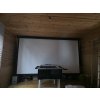 Экран Cactus 150x150см Wallscreen CS-PSW-150X150-BK 1:1 настенно-потолочный рулонный черный
