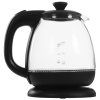 Чайник электрический BRAYER BR6106, 1100 Вт, 1 л, стеклянный, автоотключение, подсветка, черный