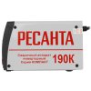 Сварочный аппарат Ресанта САИ-190К инвертор ММА DC