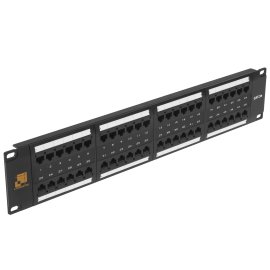Патч-панель Lanmaster LAN-PPL48U5E 19" 2U 48xRJ45 кат.5e UTP