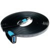 Кабель-удлинитель Vention USB 3.0 AM/AF - 3 м плоский VAS-A13-B300