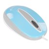 Мышь проводная Genius DX-Mini голубой, 1000 dpi, USB, кнопки - 3