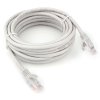 Патч-корд LSZH медный UTP Cablexpert PP30-5M кат.5e, 5м, литой, многожильный, серый