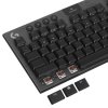 Клавиатура беспроводная Logitech G715 TKL Tactile LIGHTSPEED, USB, Bluetooth/Радиоканал, белый