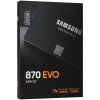 Накопитель SSD 2.5" 250GB Samsung 870 EVO Client SSD MZ-77E250B/AM SATA 6Gb/s, 560/530, IOPS 98/88K, MTBF 1.5M 3D NAND TLC, 512MB, 150TBW, 0,33DWPD, RTL