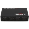 Разветвитель HDMI HDMI 4K Splitter Orient HSP0104H, 1->4, HDMI 1.4b/3D, UHDTV 4K(3840x2160)/HDTV1080p/1080i/720p, HDCP1.2, внешний БП 5В/1.5A, метал.