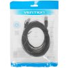 Патч-корд Vention прямой UTP cat.6, RJ45 - 8м. плоский черный